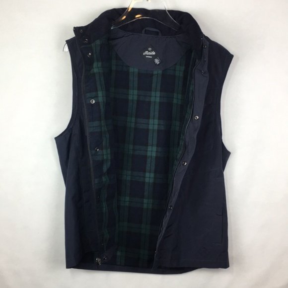 MENS Bonobos Hooded Wescoe Vest Jacket Navy S - Picture 8 of 16